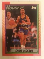Chris Jackson #135 Basketball Cards 1992 Topps Archives Prices