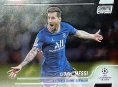 Lionel Messi #30 Soccer Cards 2021 Stadium Club Chrome UEFA Champions League Prices