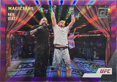 Nate Diaz [Purple Laser] Ufc Cards 2022 Panini Donruss UFC Magicians Prices