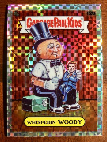 WHISPERIN' WOODY [XFractor] #152a 2021 Garbage Pail Kids Chrome