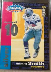 Emmitt Smith [Silver 10/29] #C15 Football Cards 1995 Collector's Choice Crash the Game Prices