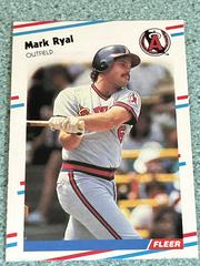 Mark Ryal #503 Baseball Cards 1988 Fleer Prices