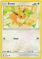Pokemon Card Eevee 155/214 Shattered Cracked Holo Deck Promo Rare TCG NM 