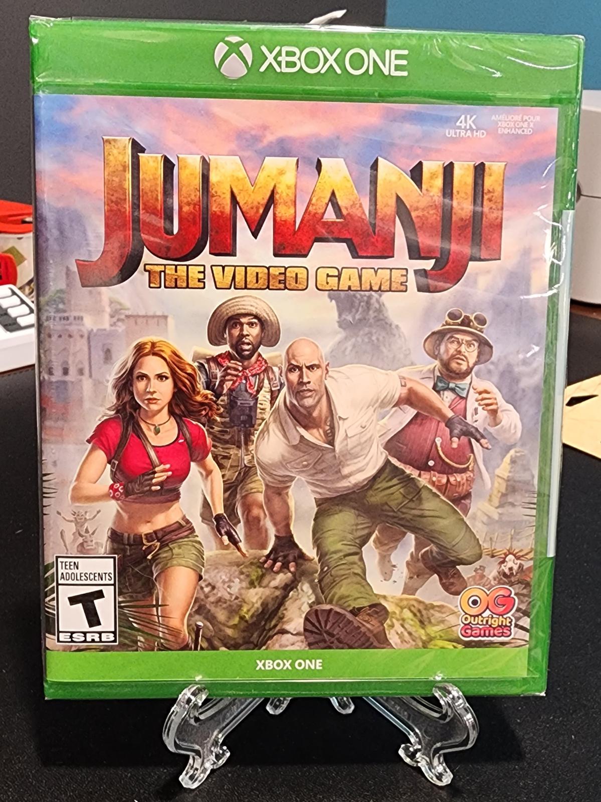 Jumanji The Video Game New Item, Box, and Manual Xbox One