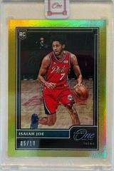 Isaiah Joe [Gold] Basketball Cards 2020 Panini One and One Prices