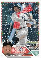 Anthony Volpe [SR Variation] Baseball Cards 2023 Topps Holiday Prices