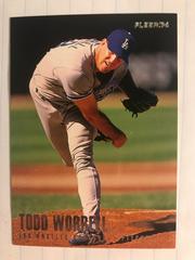 Todd Worrell #18 Baseball Cards 1996 Fleer Dodgers Team Set Prices