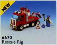 LEGO Set | Rescue Rig LEGO Town
