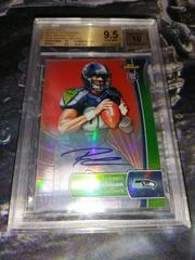 Russell Wilson [Autograph Red Refractor] #140 Football Cards 2012 Topps Finest Prices