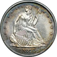 1844 Coins Seated Liberty Half Dollar Prices