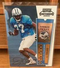 Deon Grant [Championship Ticket Autograph] #104 Football Cards 2000 Playoff Contenders Prices