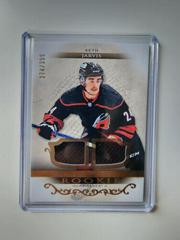 Seth Jarvis [Material Gold] #V Hockey Cards 2021 Upper Deck Artifacts Roman Numeral Rookies Prices