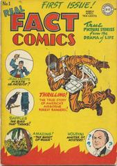 Real Fact Comics #1 (1946) Comic Books Real Fact Comics Prices