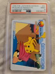 Pikachu and Pidgeotto #97 Pokemon Japanese 1997 Carddass Prices