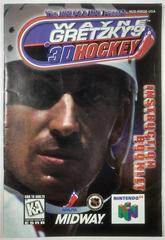 Manual | Wayne Gretzky's 3D Hockey Nintendo 64