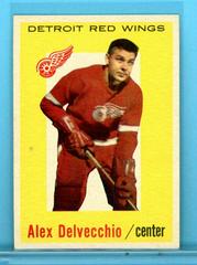 Alex Delvecchio Hockey Cards 1959 Topps Prices