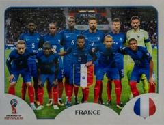 France Team [Pink Back] #181 Soccer Cards 2018 Panini World Cup Stickers Prices