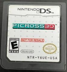 Picross 3D [Not for Resale] Nintendo DS Prices