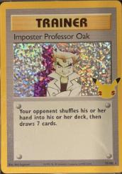 Imposter Professor Oak [Holo] #73 Pokemon Celebrations