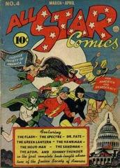 All-Star Comics #4 (1941) Comic Books All-Star Comics Prices