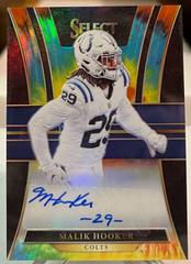 Malik Hooker [Tie Dye] #RS-MH Football Cards 2017 Panini Select Rookie Signatures Prizm Prices