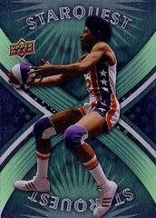 Julius Erving #SQ-10 Basketball Cards 2008 Upper Deck First Edition Starquest Green Prices