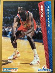 Buck Johnson #438 Basketball Cards 1992 Fleer Prices