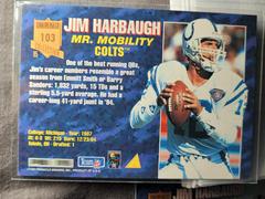 103 | Jim Harbaugh Football Cards 1995 Pinnacle Club Collection