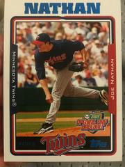 Joe Nathan #123 Baseball Cards 2005 Topps Opening Day Prices