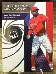 Didi Gregorius #IM13 Baseball Cards 2021 Panini Mosaic International Men of Mastery Prices