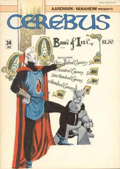 Cerebus #34 (1982) Comic Books Cerebus