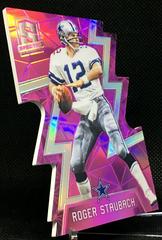 Roger Staubach [Neon Pink Die Cut] Football Cards 2016 Panini Spectra Prices