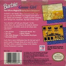 Barbie Game Girl - Back | Barbie Game Girl GameBoy