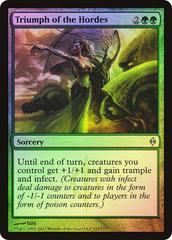 Triumph of the Hordes [Foil] Magic New Phyrexia Prices
