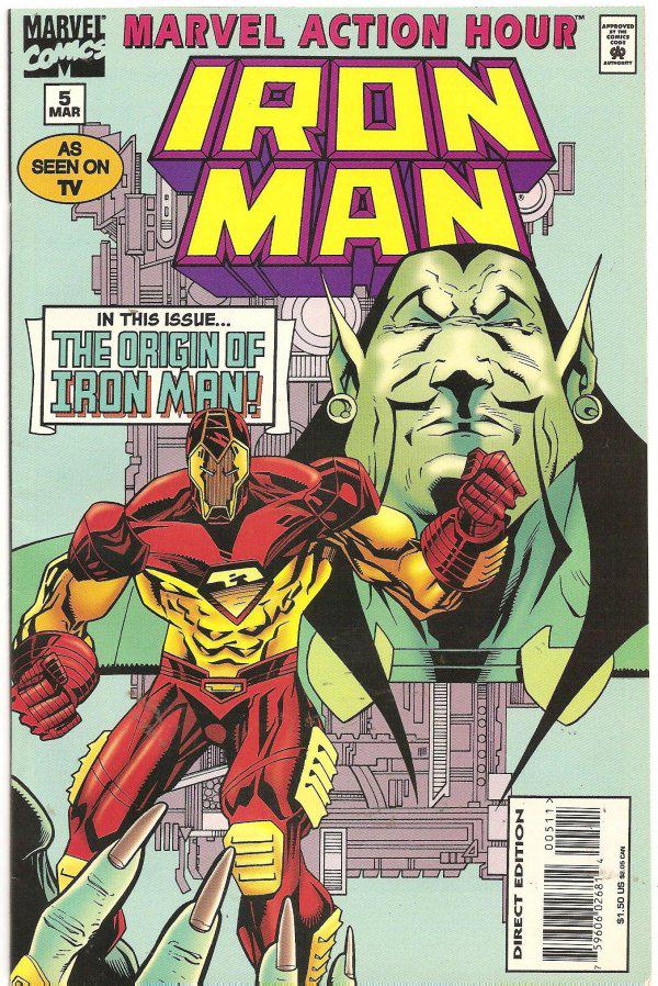 Marvel Action Hour: Iron Man #5 (1995) Comic Books Marvel Action Hour: Iron Man