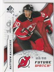 Matthew Halischuk Hockey Cards 2008 SP Authentic Prices