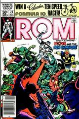 Rom [Newsstand] #24 (1981) Comic Books ROM Prices