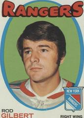 Rod Gilbert #123 Hockey Cards 1971 Topps Prices