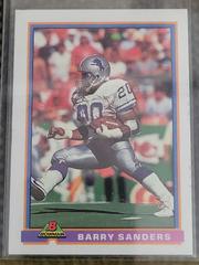 Barry Sanders Football Cards 1991 Bowman Prices