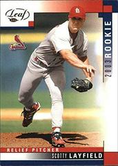 Scotty Layfield #310 Baseball Cards 2003 Leaf Prices