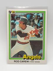 Rod Carew Baseball Cards 1981 Donruss Prices