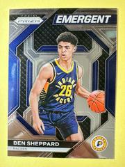 Ben Sheppard #14 Basketball Cards 2023 Panini Prizm Emergent Prices