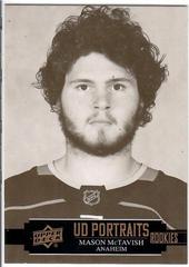 Mason McTavish [Black & White] #P-80 Hockey Cards 2021 Upper Deck UD Portraits Prices