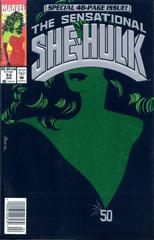 Sensational She-Hulk [Newsstand] #50 (1993) Comic Books Sensational She-Hulk Prices