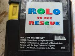 Cartridge (Front) | Rolo to the Rescue Sega Genesis