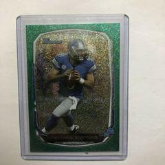 Matthew Stafford [Silver Ice Green] Football Cards 2013 Bowman Prices