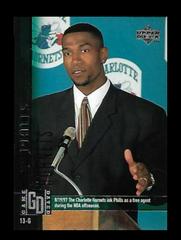 Bobby Phills #192 Basketball Cards 1997 Upper Deck Prices