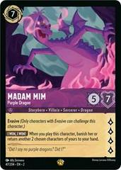 Madam Mim - Purple Dragon #47 Lorcana Rise of the Floodborn Prices