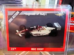 Mike Groff #25 Racing Cards 1992 Legends of Indy Prices