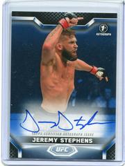 Jeremy Stephens [Blue] #KA-JS Ufc Cards 2020 Topps UFC Knockout Autographs Prices